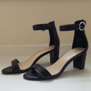 Nine West Ankle Strap Block Heel Sandal